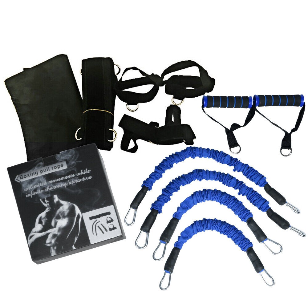 Boxing Pull Rope Training Equipment Strength Sports Fitness Resistance Bands Set